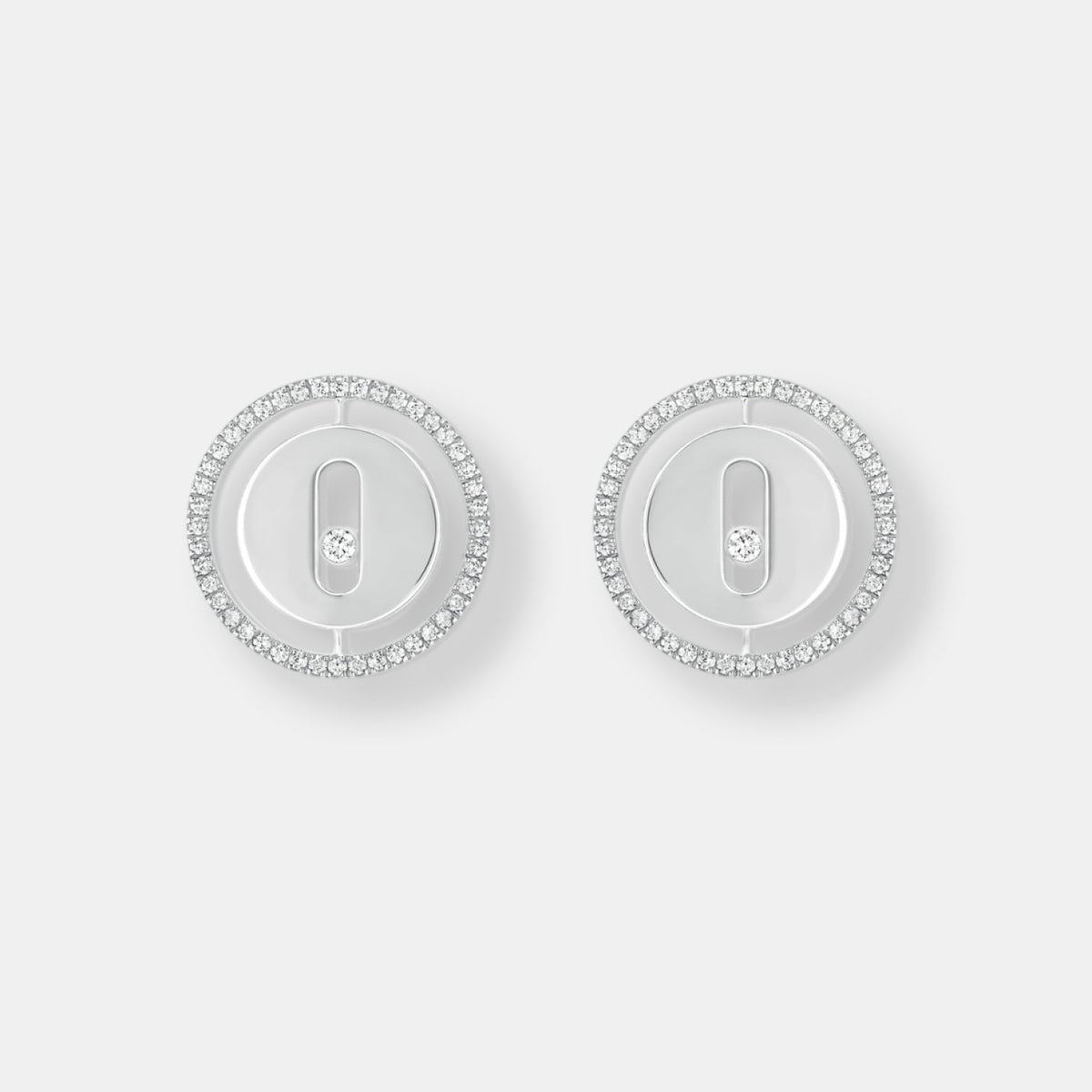Boucles d'oreilles puces lucky move