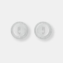 Boucles d'oreilles puces lucky move