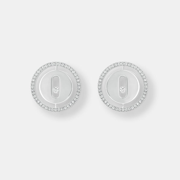 Boucles d'oreilles puces lucky move