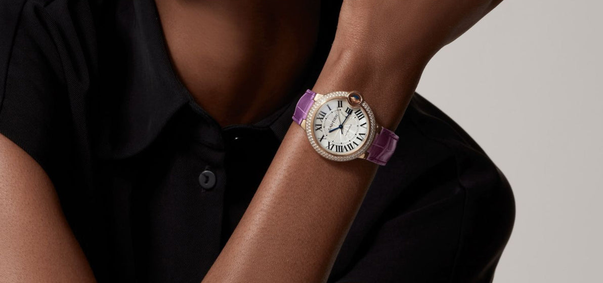 Montre ballon bleu de cartier