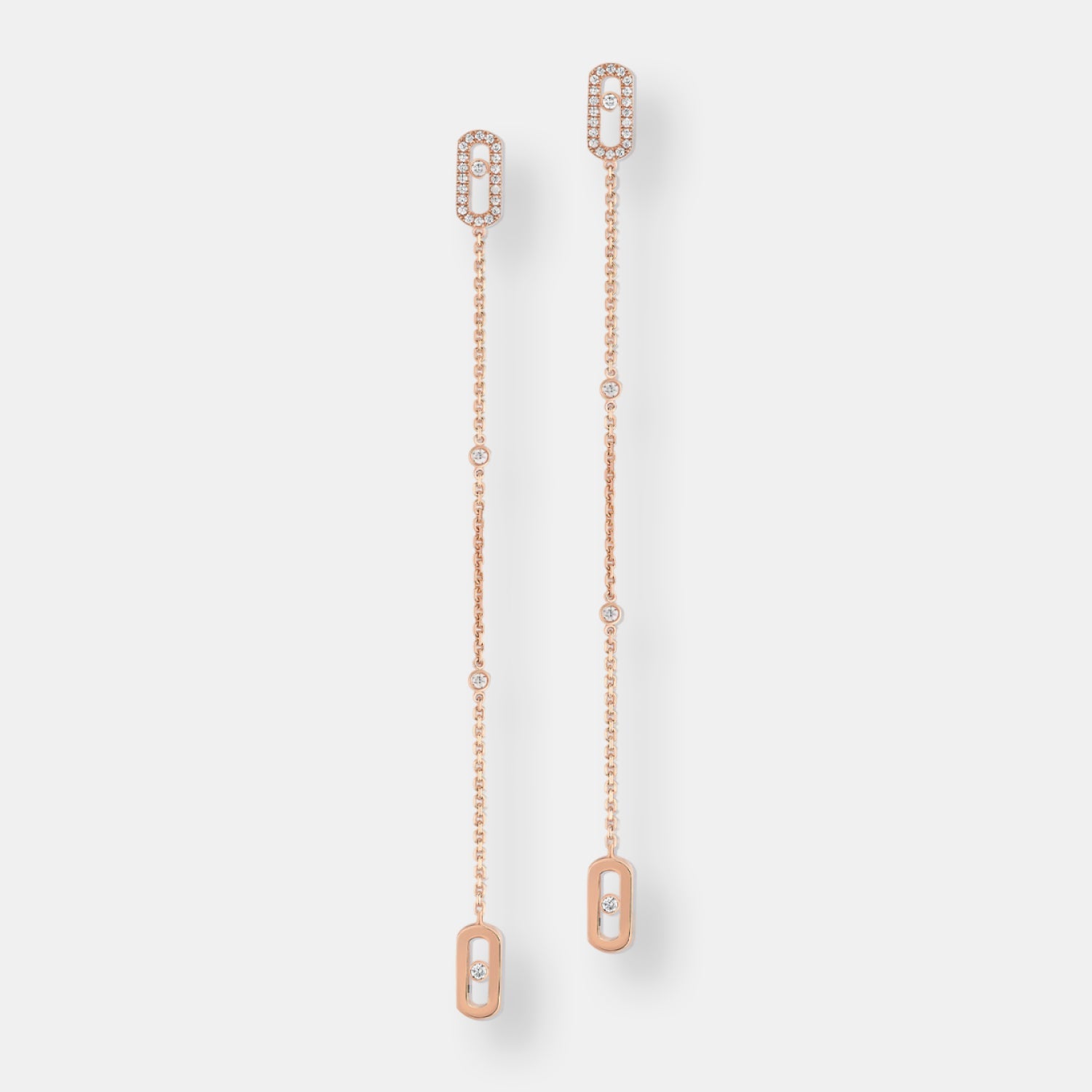 Boucles d'oreilles pendantes move uno