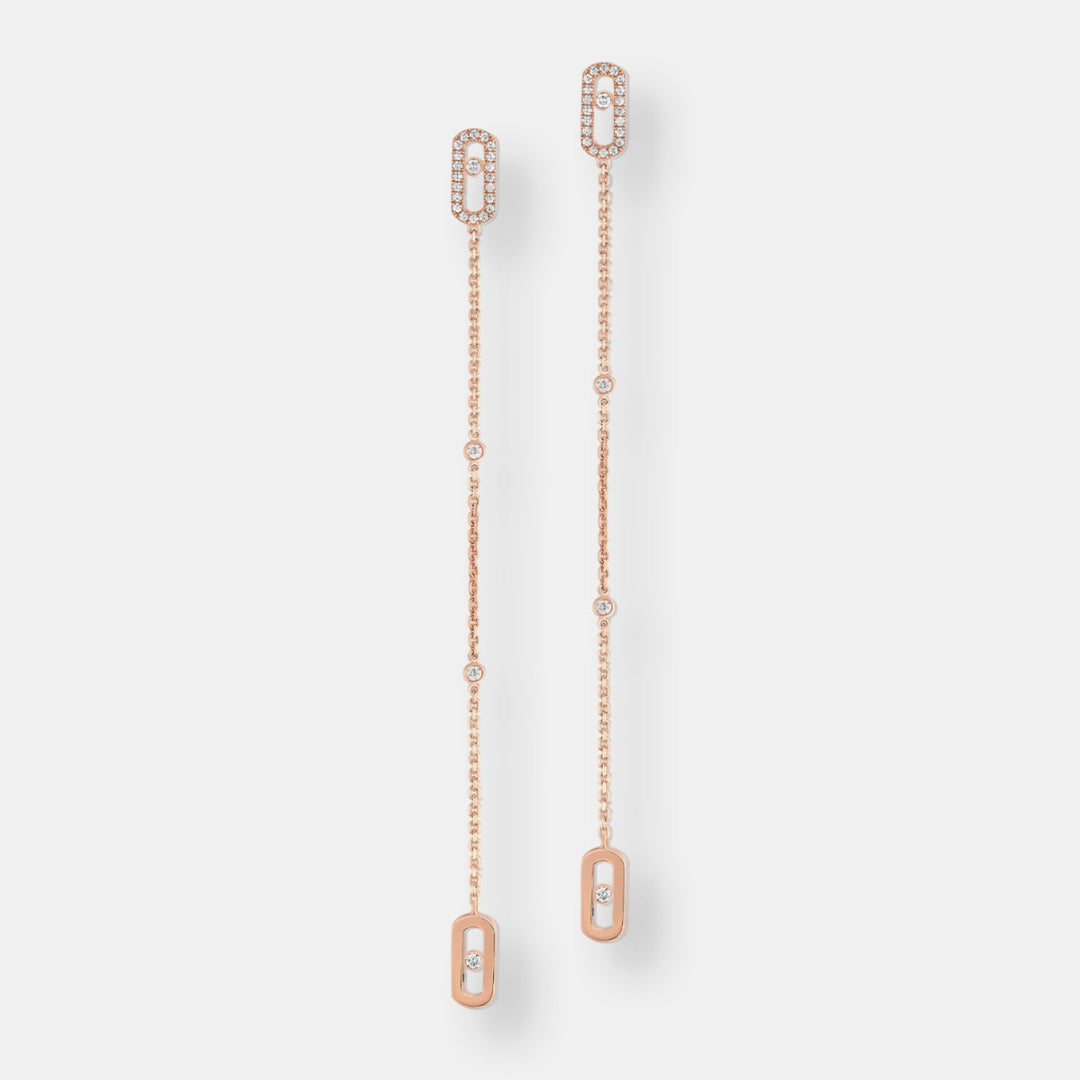 Boucles d'oreilles pendantes move uno