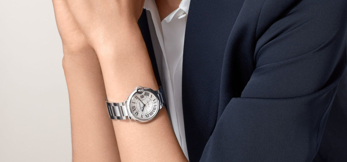 Montre ballon bleu de cartier