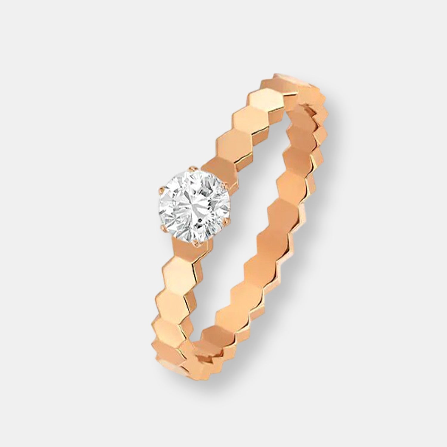 Solitaire bee de chaumetcertificat gia