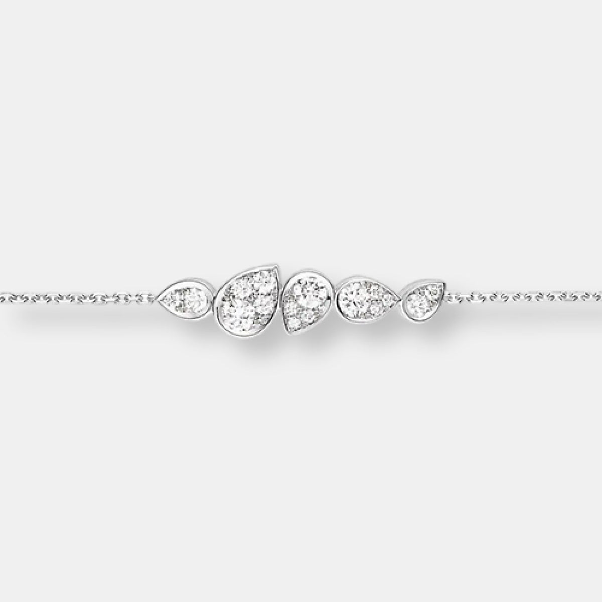 Bracelet joséphine ronde d'aigrettes
