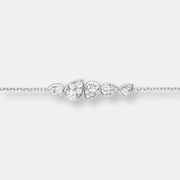Bracelet joséphine ronde d'aigrettes
