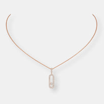 Collier move uno gm pavé