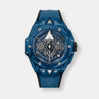 Montre big bang sang bleu ii blue ceramic