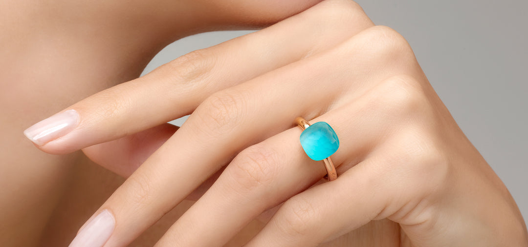 Bague nudo gelé