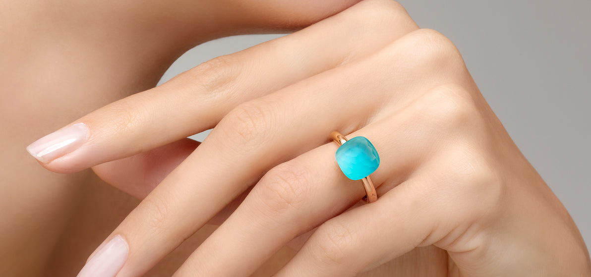 Bague nudo gelé