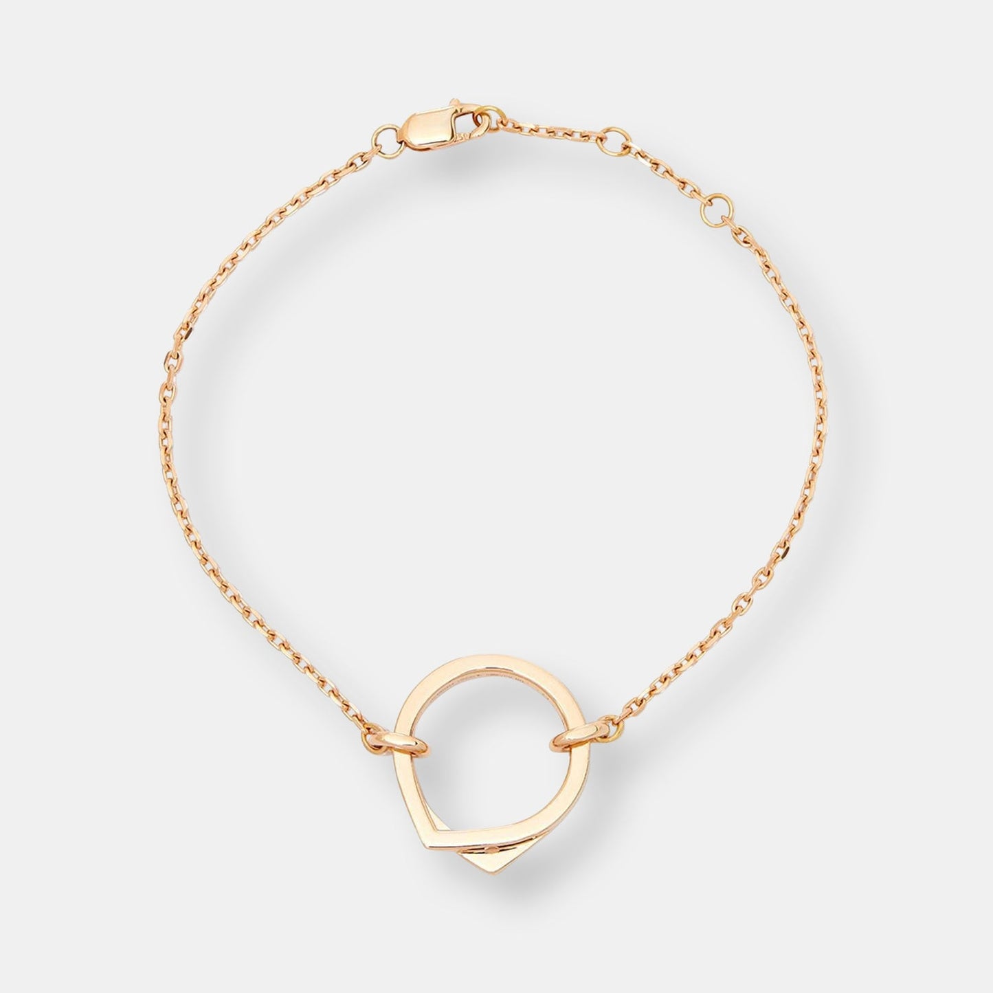 Bracelet antifer en or rose