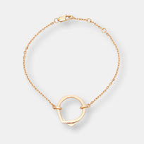 Bracelet antifer en or rose