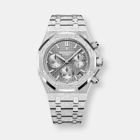 Montre royal oak frosted gold chronographe automatique