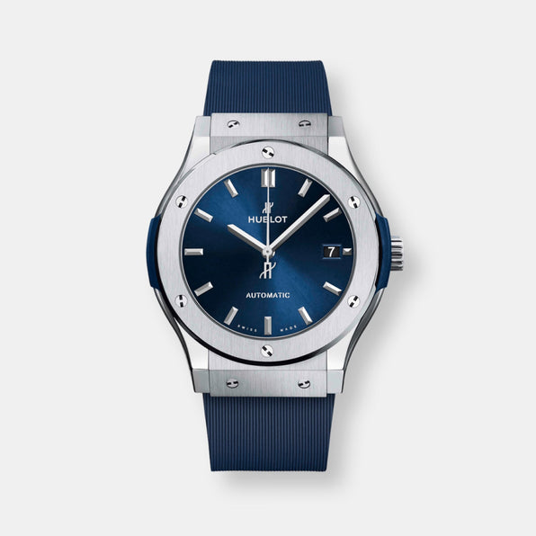 Montre classic fusion titanium bleu
