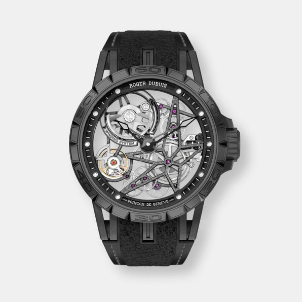 Montre excalibur spider pirelli black dlc titanium 45mm
