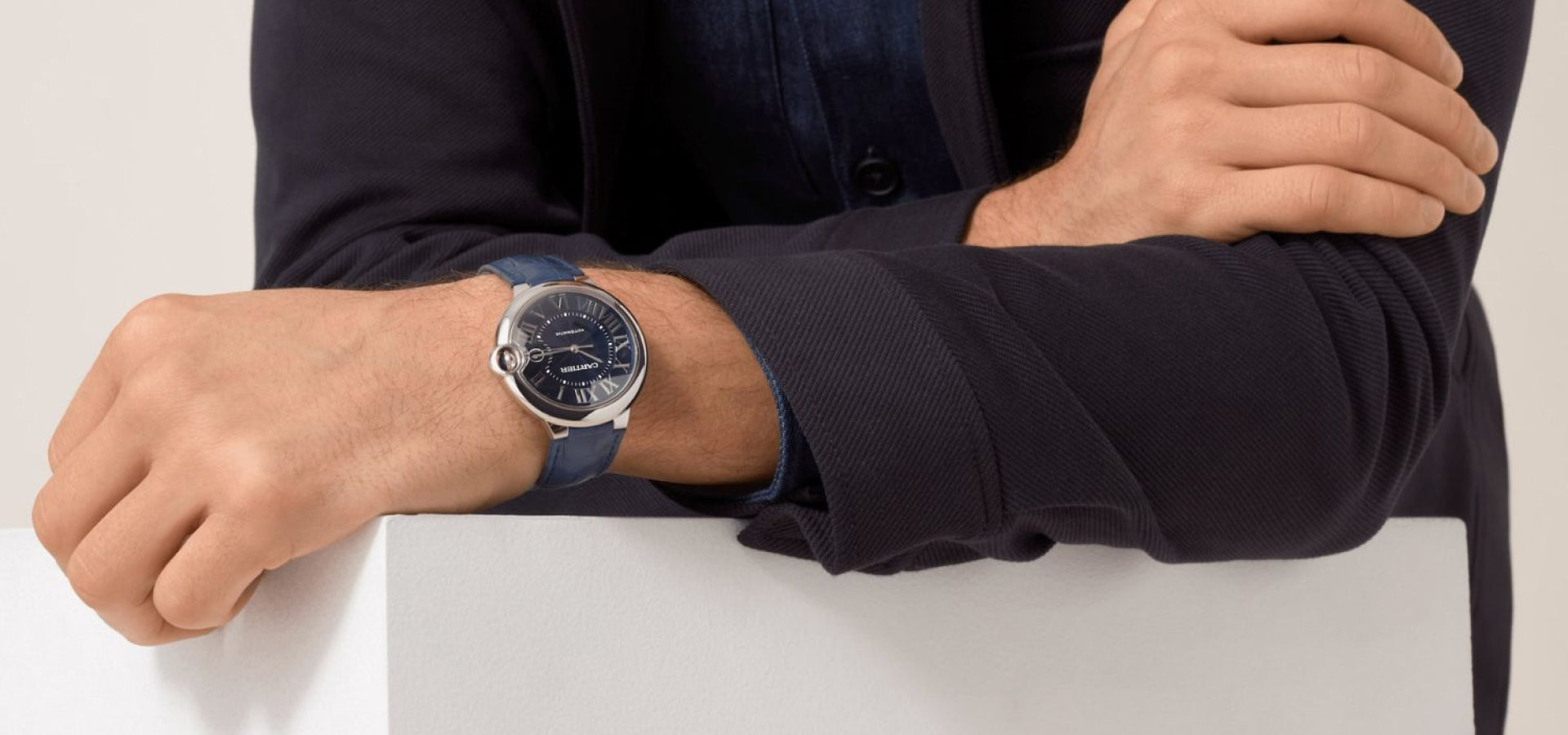 Montre ballon bleu de cartier