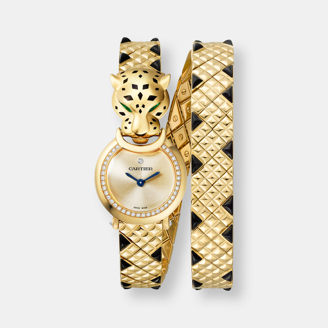 Montre joaillerie panthère de cartier
