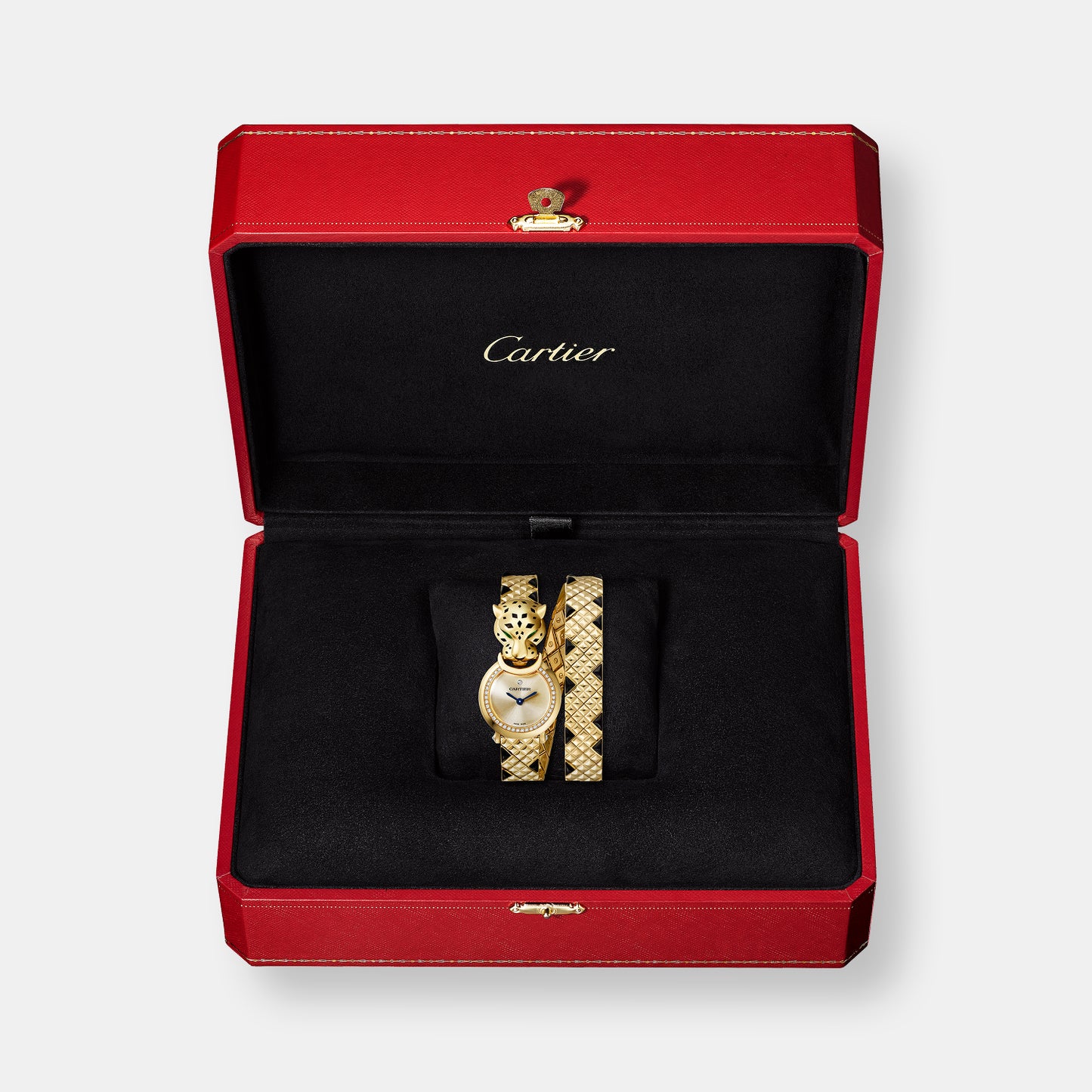Montre joaillerie panthère de cartier