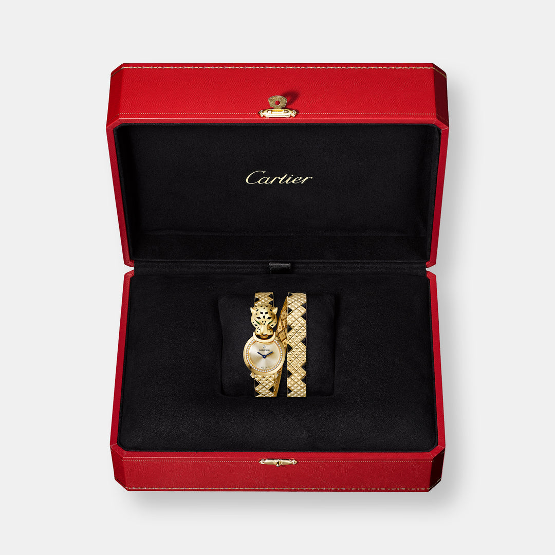 Montre joaillerie panthère de cartier