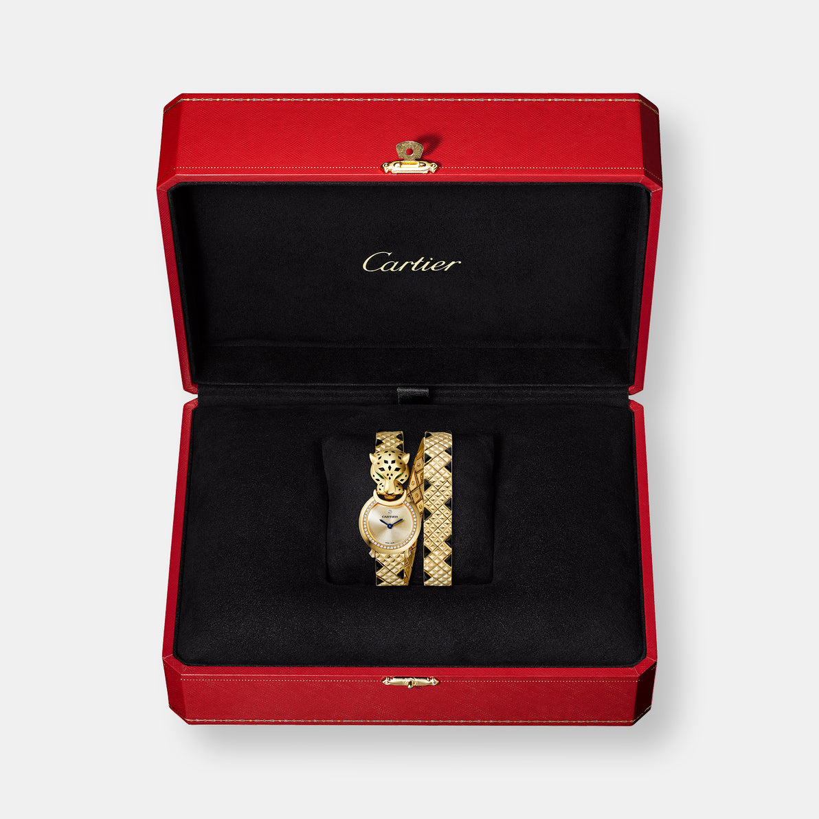 Montre joaillerie panthère de cartier
