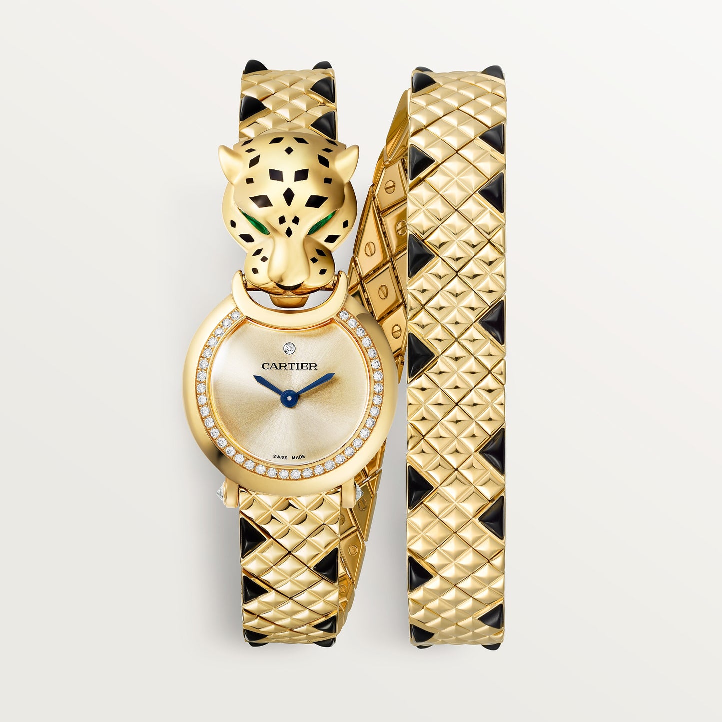 Montre joaillerie panthère de cartier