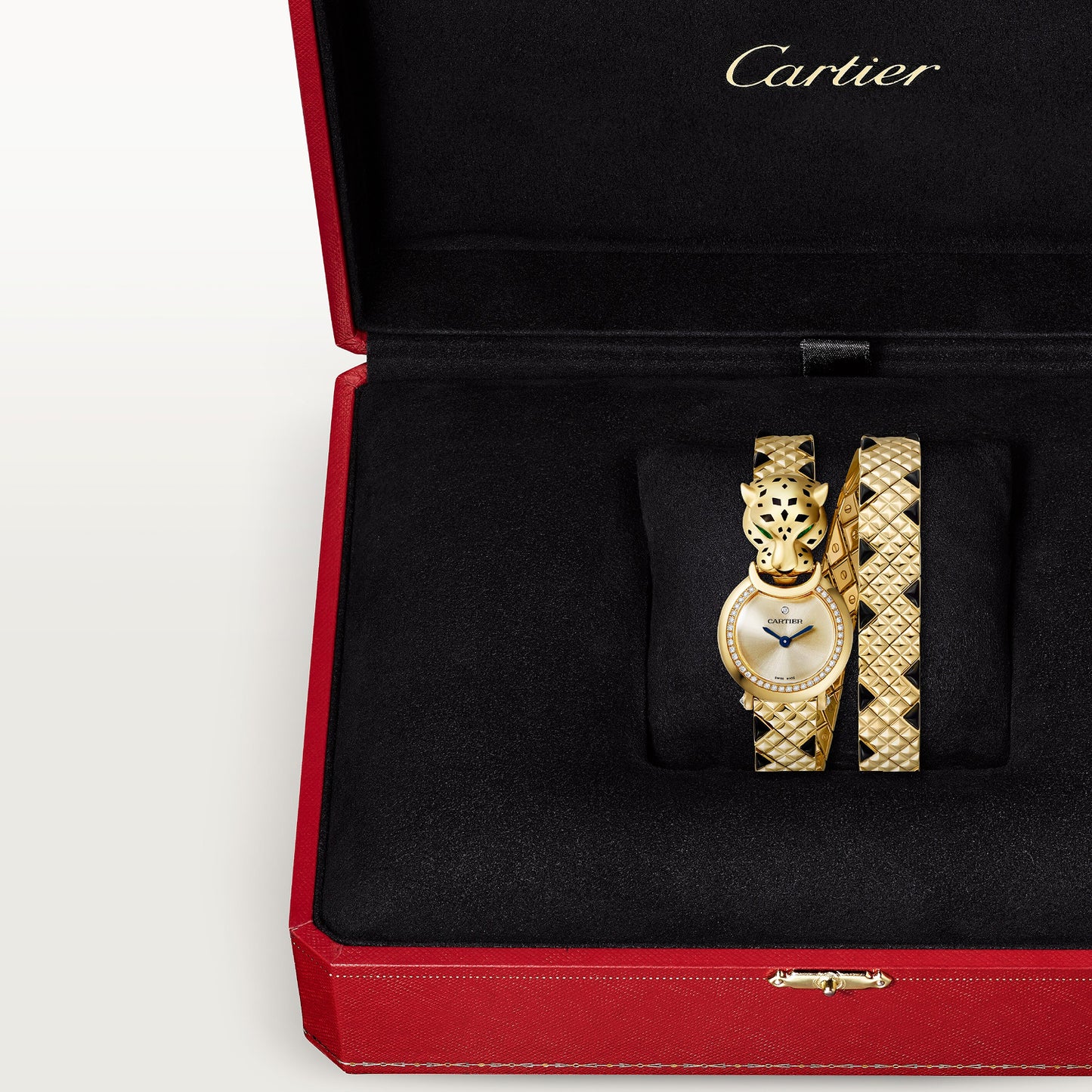 Montre joaillerie panthère de cartier