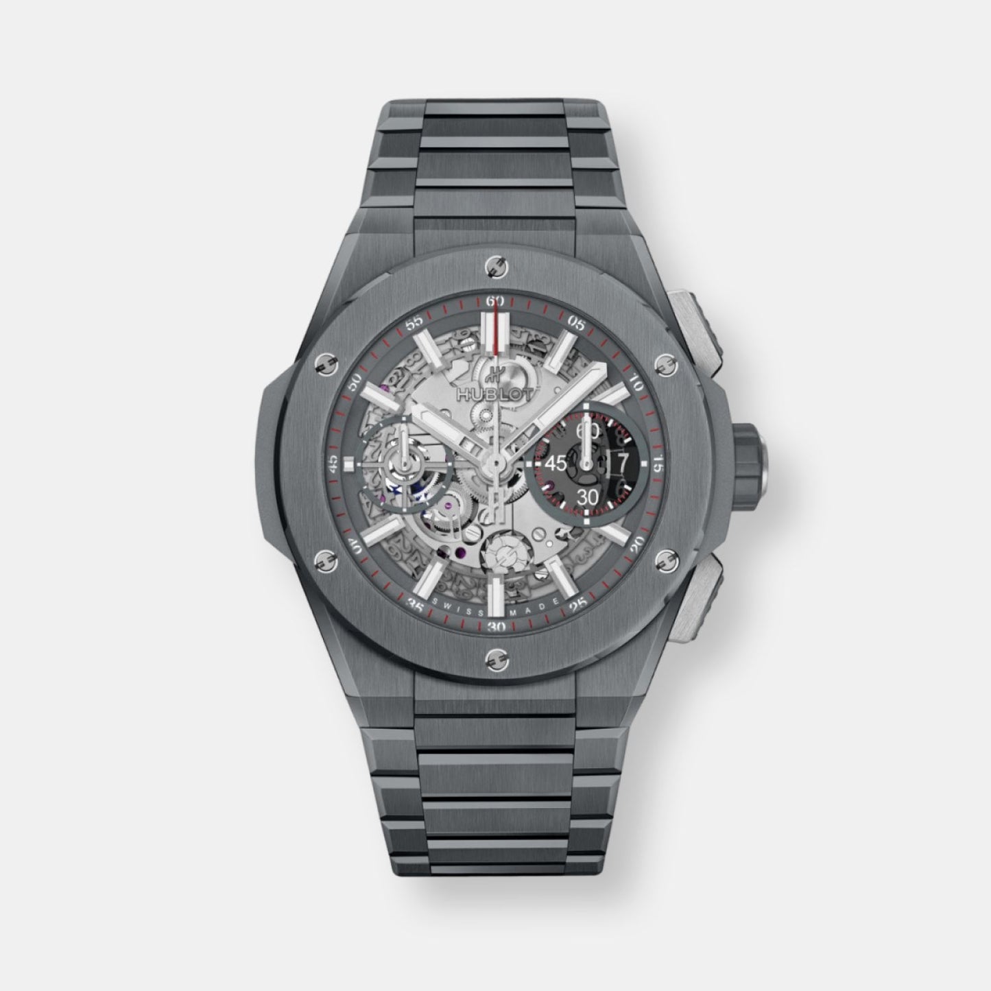 Montre big bang integral grey ceramic