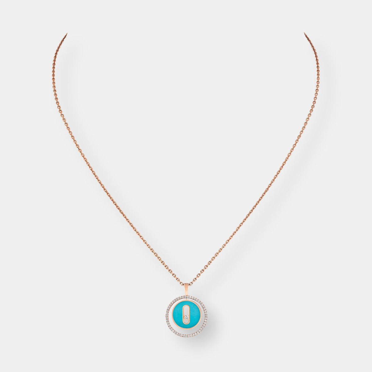 Collier lucky move pm turquoise