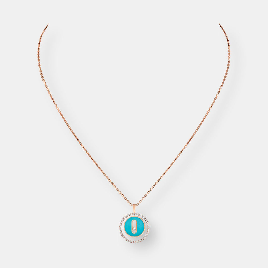 Collier lucky move pm turquoise