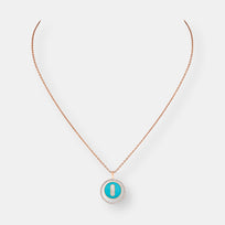 Collier lucky move pm turquoise