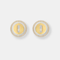 Boucles d'oreilles puces lucky move