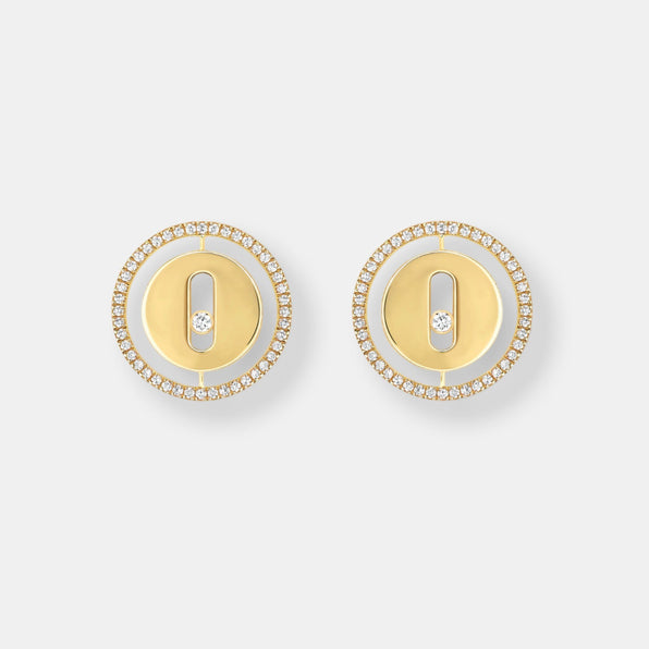 Boucles d'oreilles puces lucky move