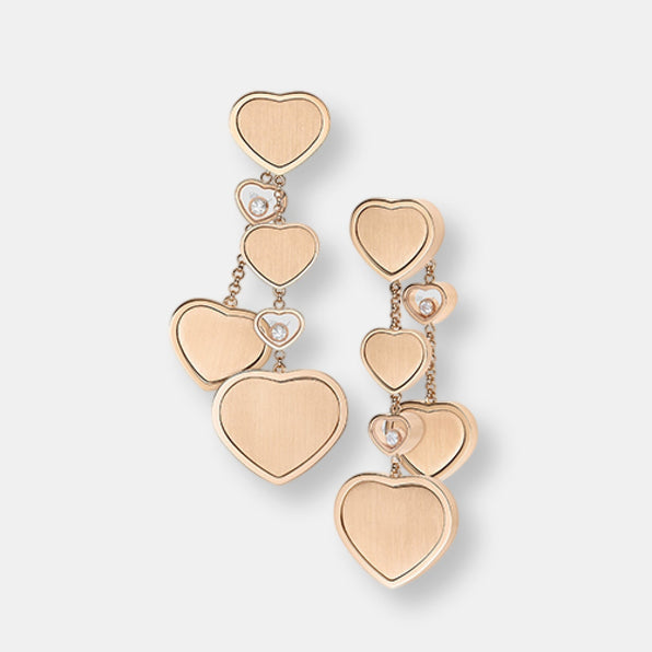 Boucles d'oreilles happy hearts