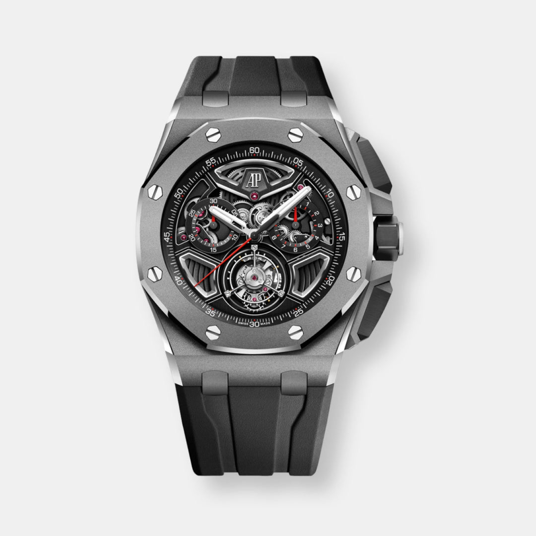 Montre royal oak tourbillon volant automatique