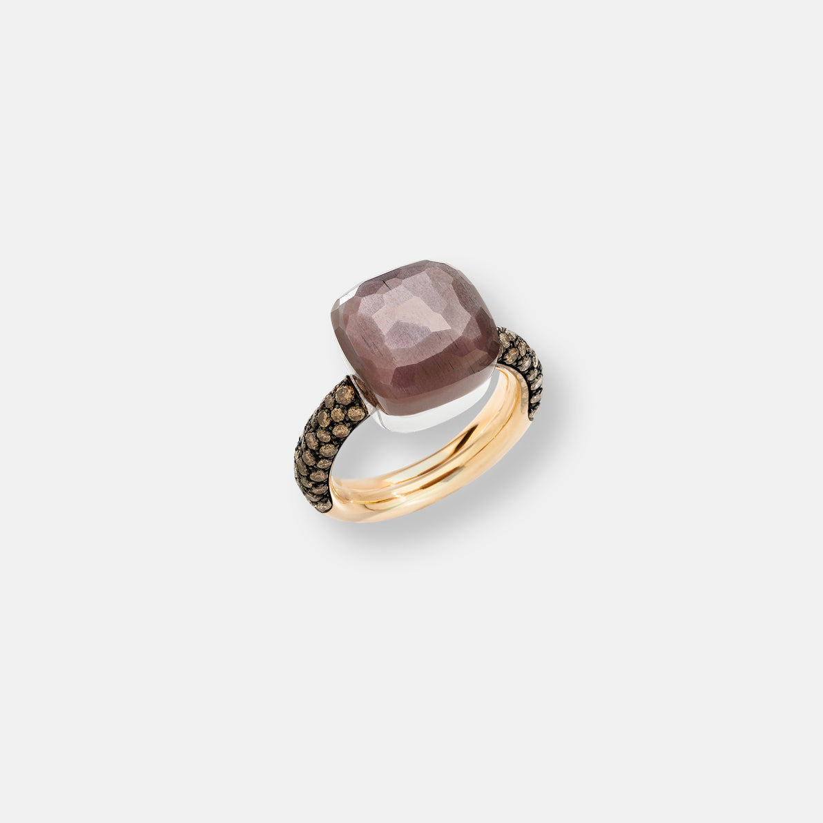 Bague nudo chocolate maxi