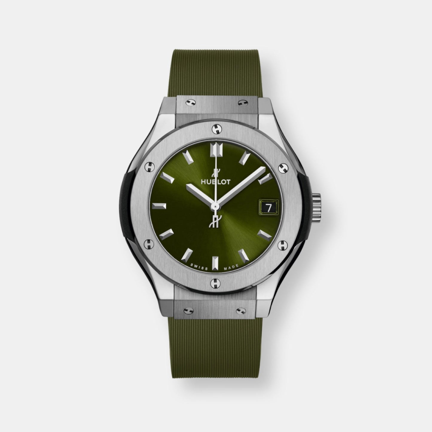 Montre classic fusion titanium green