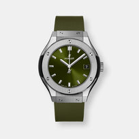 Montre classic fusion titanium green