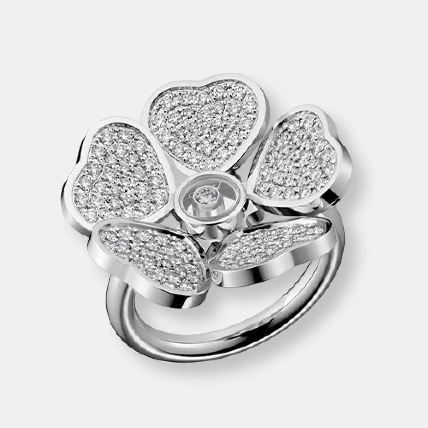 Bague happy hearts