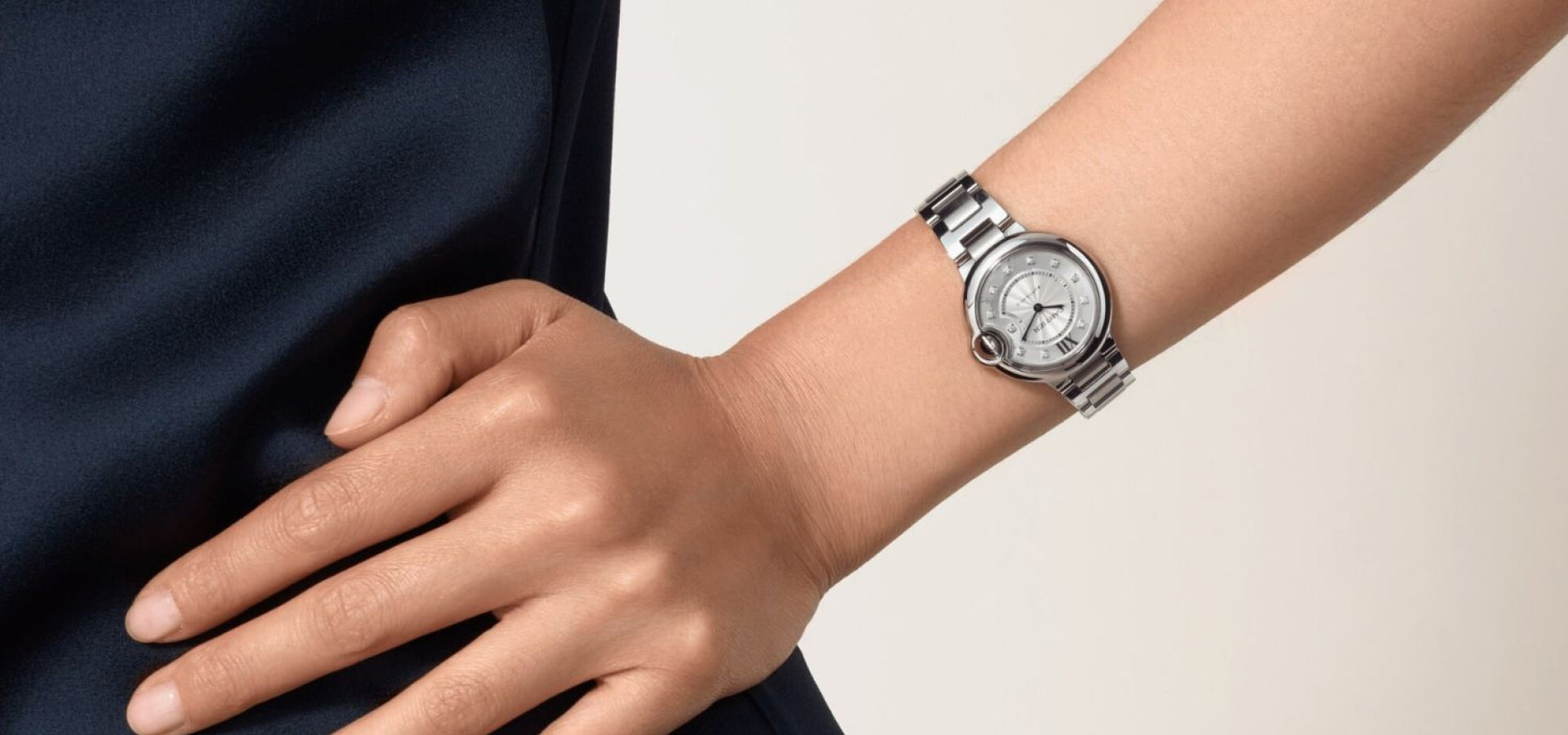Montre ballon bleu de cartier