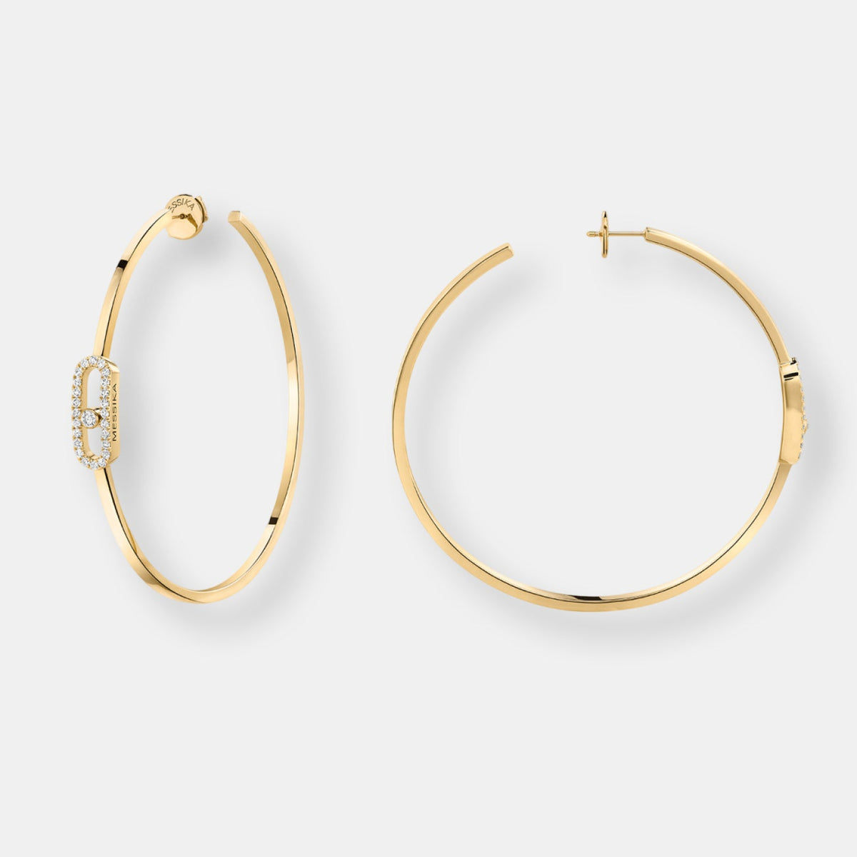 Boucles d'oreilles créoles uno xl