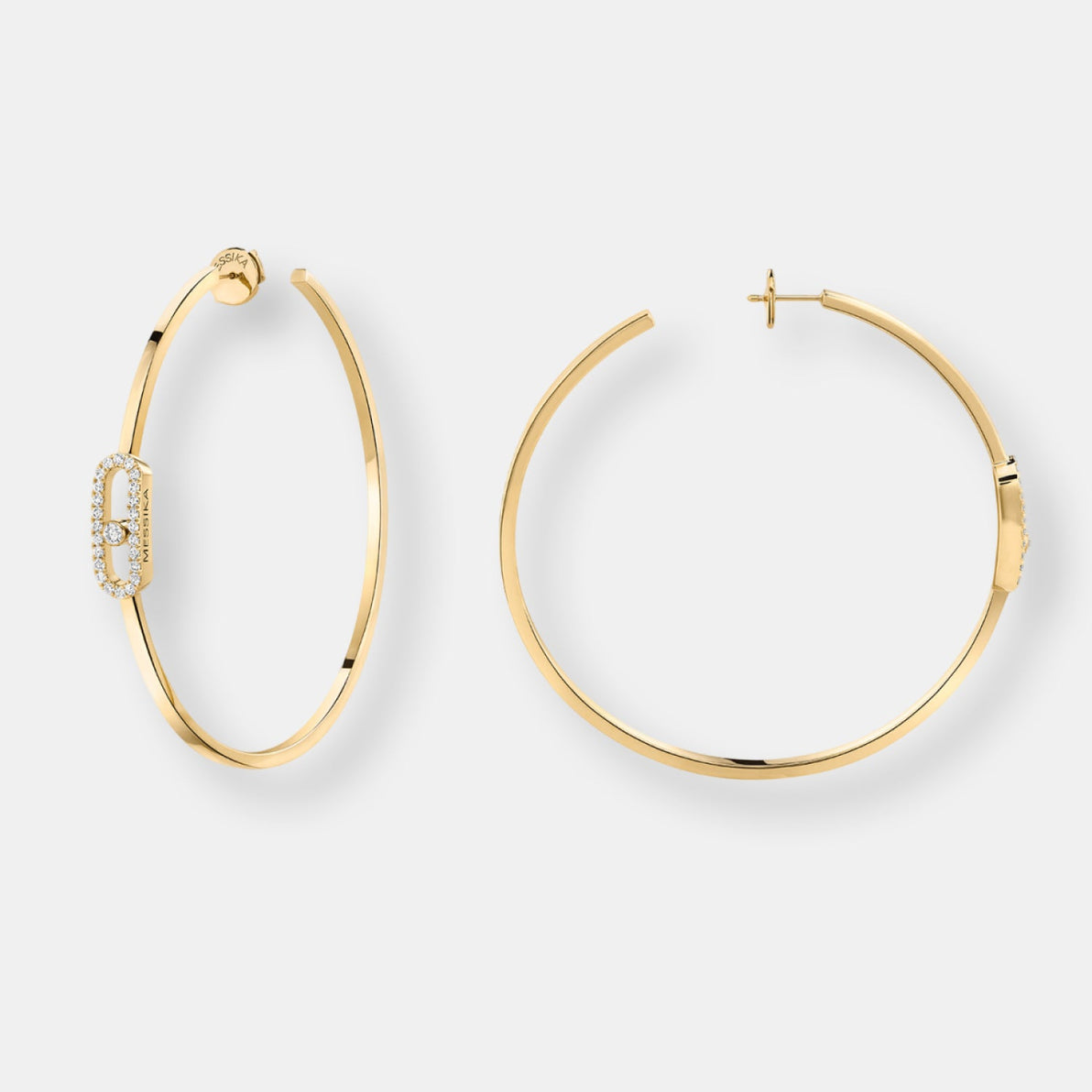 Boucles d'oreilles créoles uno xl