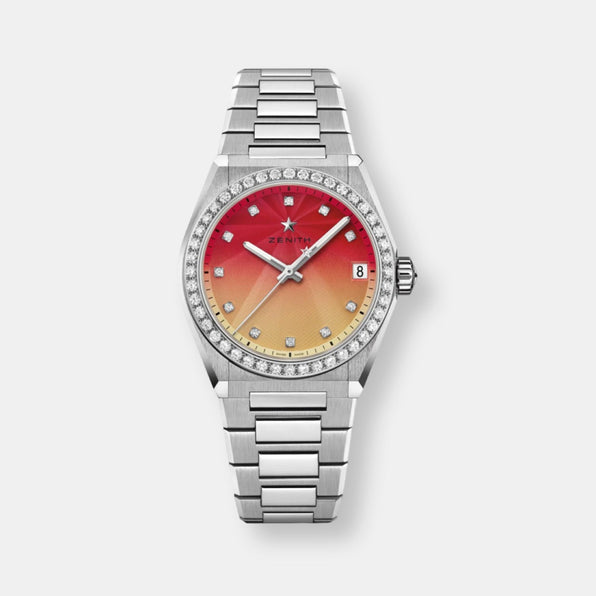 Montre defy midnight sunset