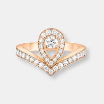 Bague joséphine aigrette