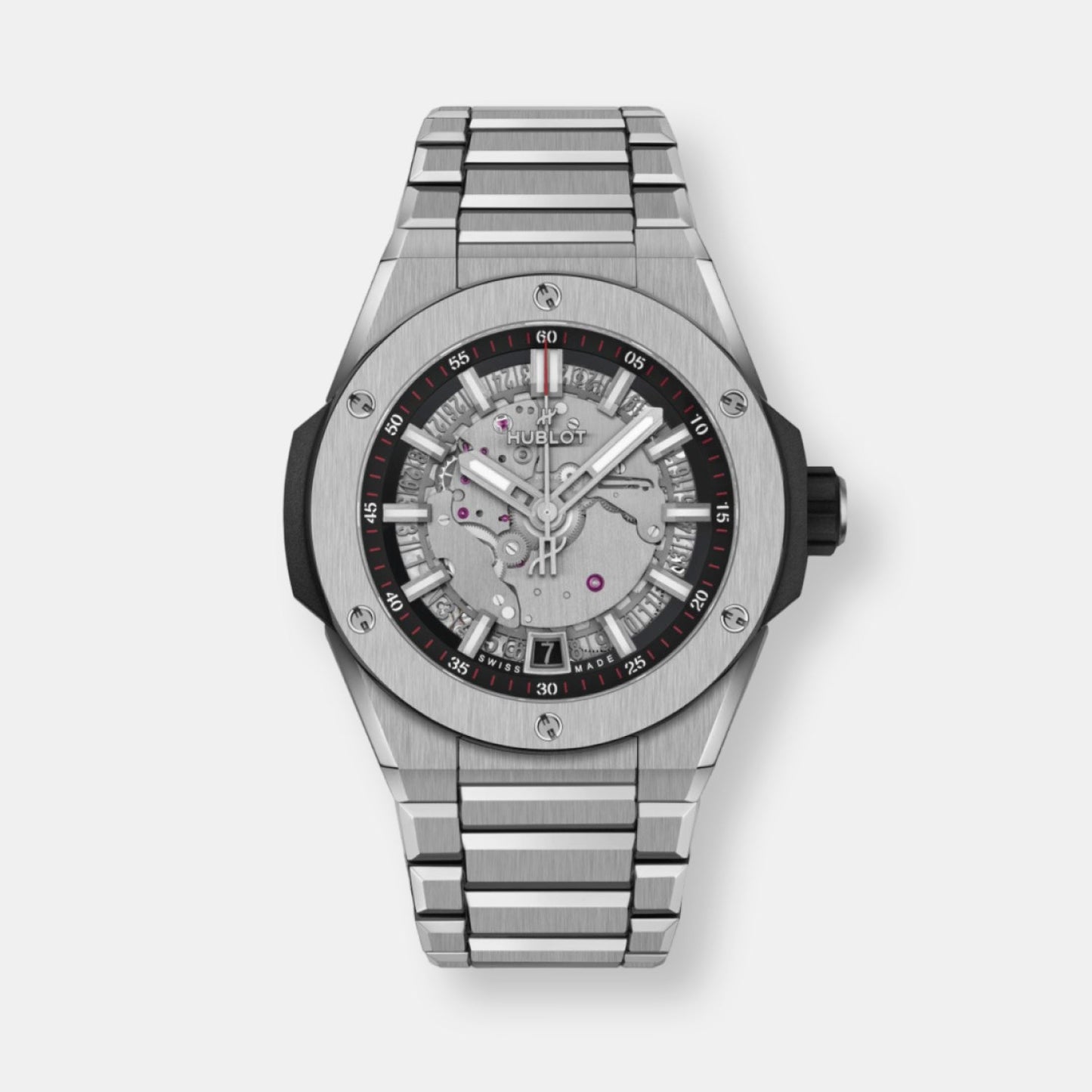 Montre big bang integral time only titanium