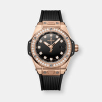 Montre big bang one click king gold diamonds