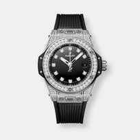 Montre big bang one click steel pavé