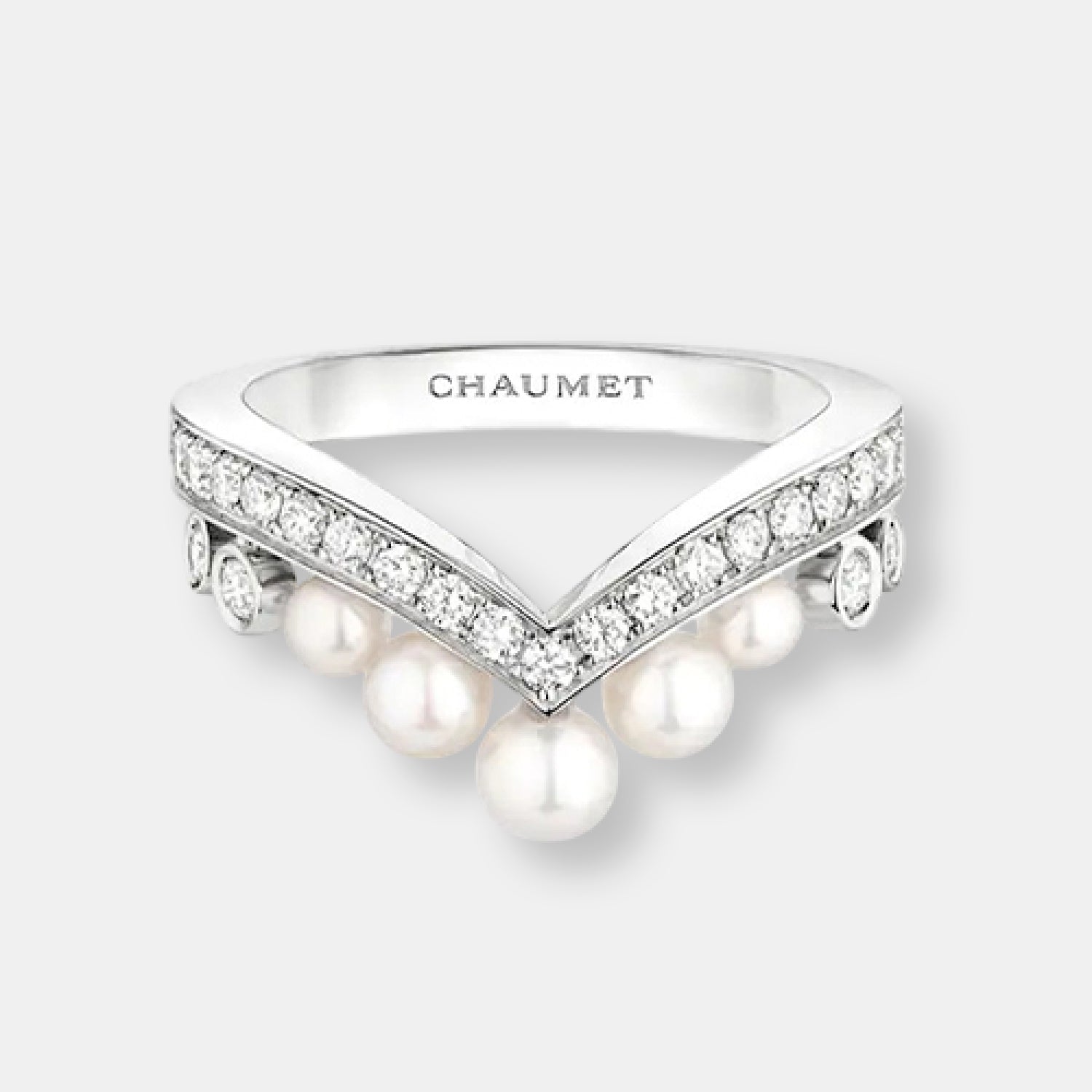 Bague joséphine aigrette