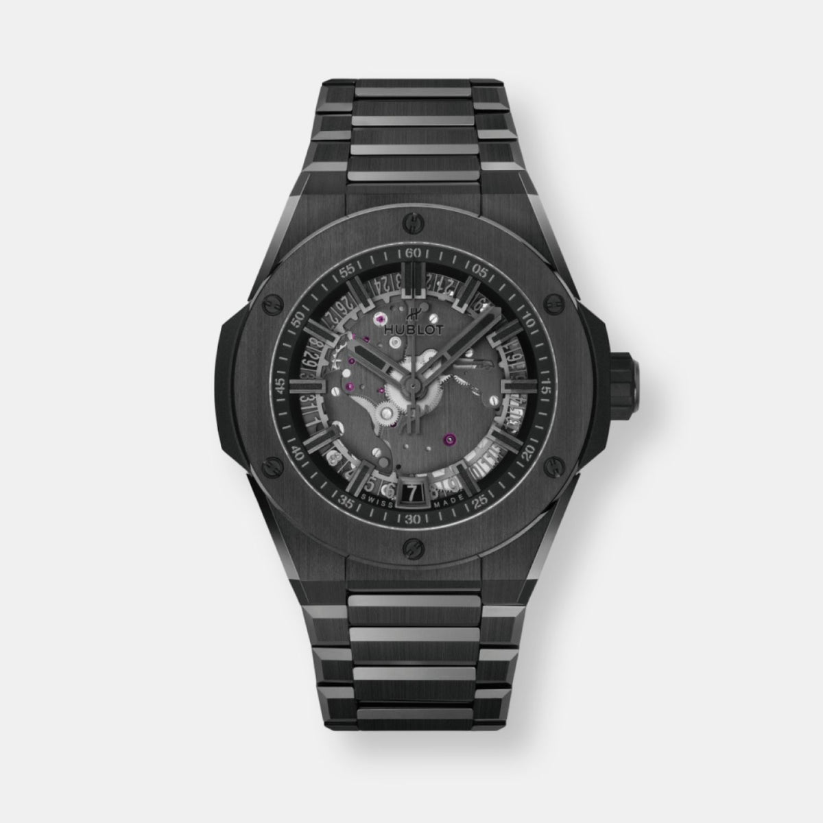 Montre big bang integral time only all black