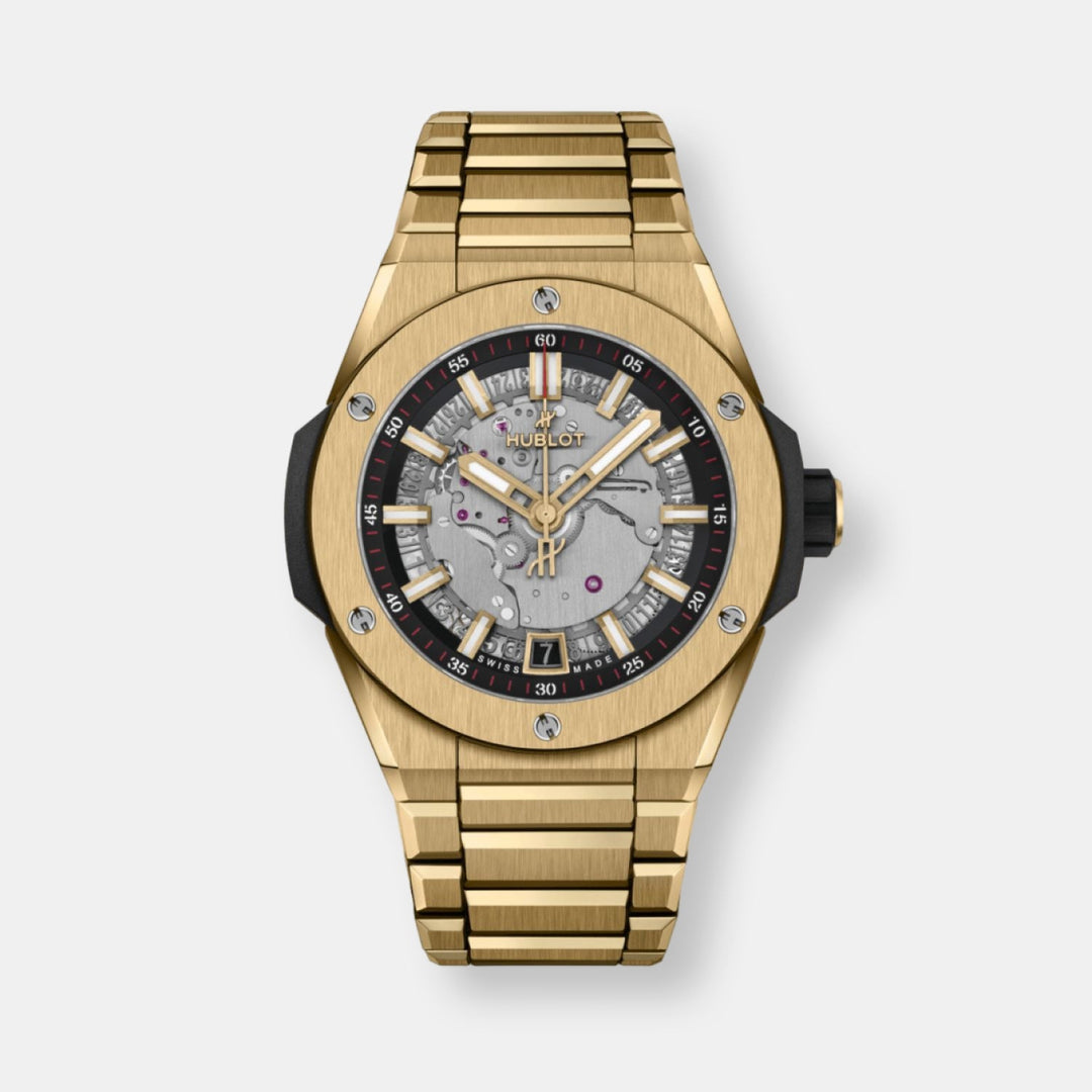 Montre big bang integral time only yellow gold