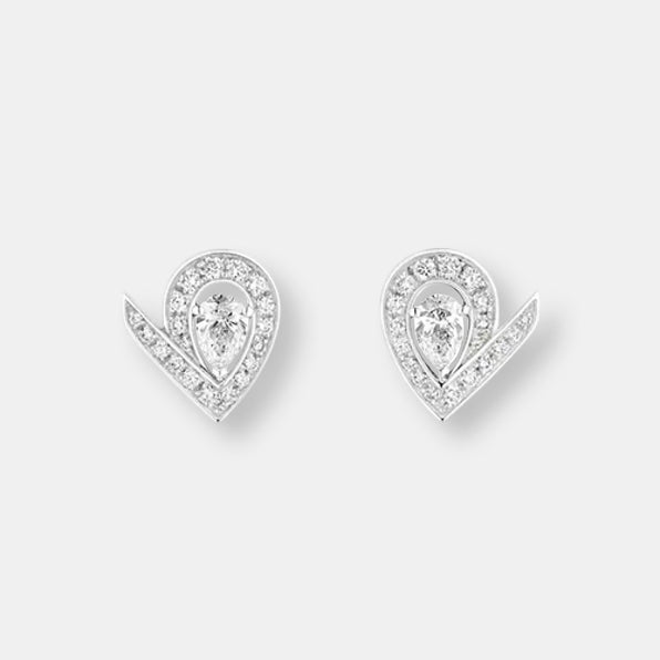 Boucles d'oreilles joséphine aigrette